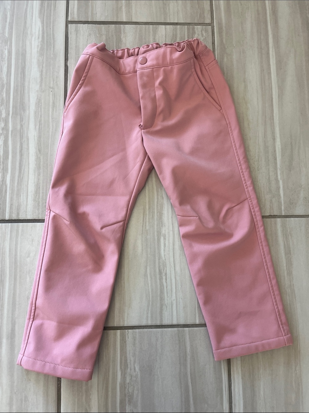 Kids fleeced lined water resistant trousers US 4T